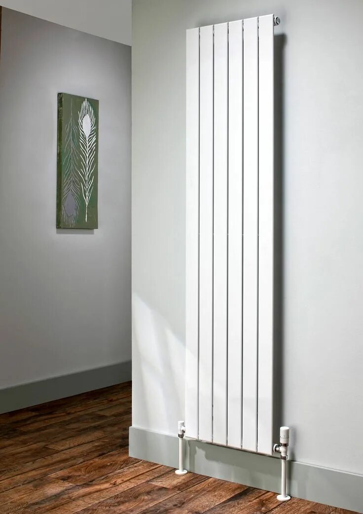 Радиатор дизайнерский вертикальный с нижним подключением The Radiator Company - Designer Radiators - Picchio Vertical Radiators living ro