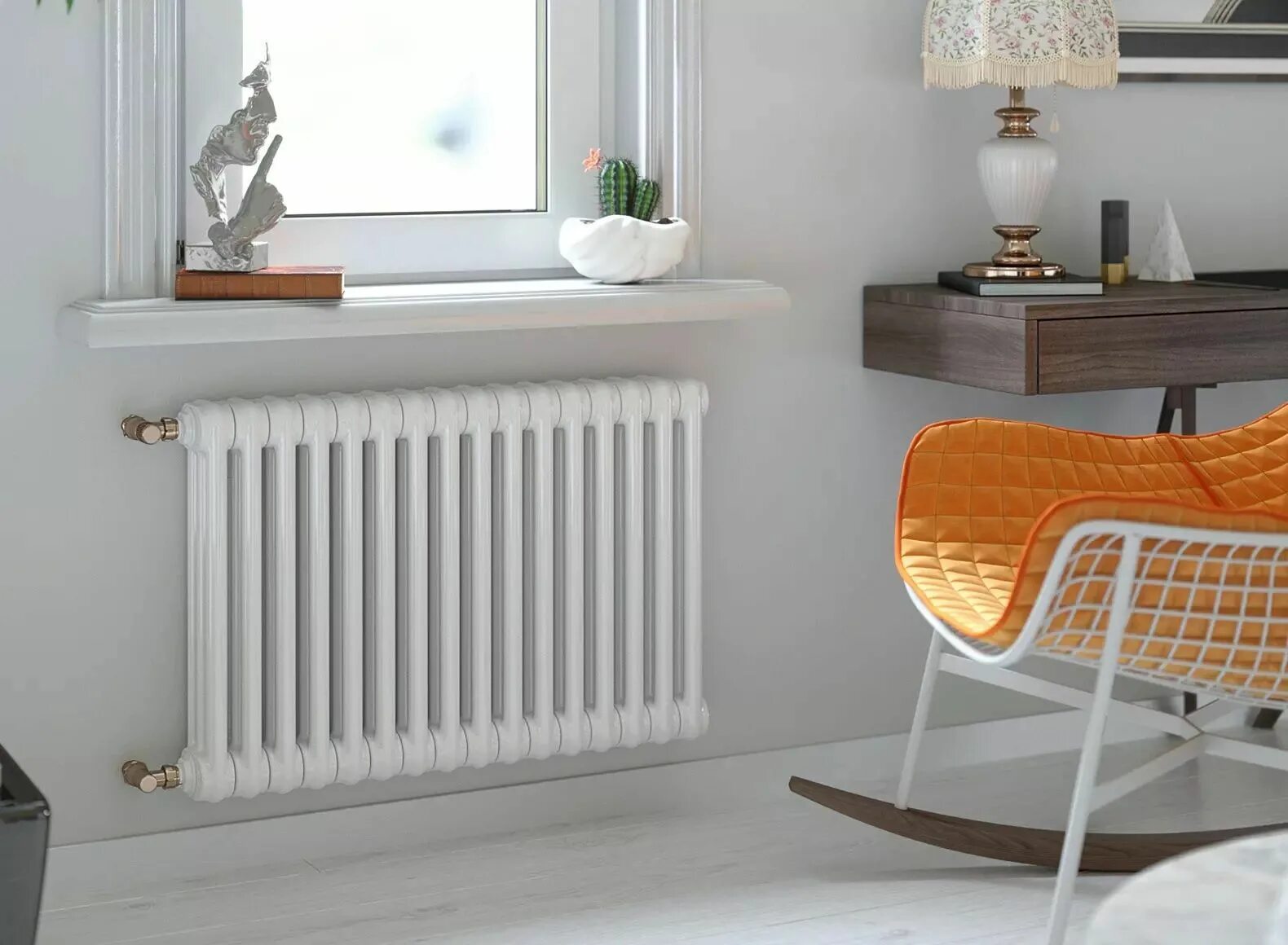 Радиатор-скамья Arbonia BANK-RADIATOR 78 897 4/565/4 секций, длина 1200 (нижнее)