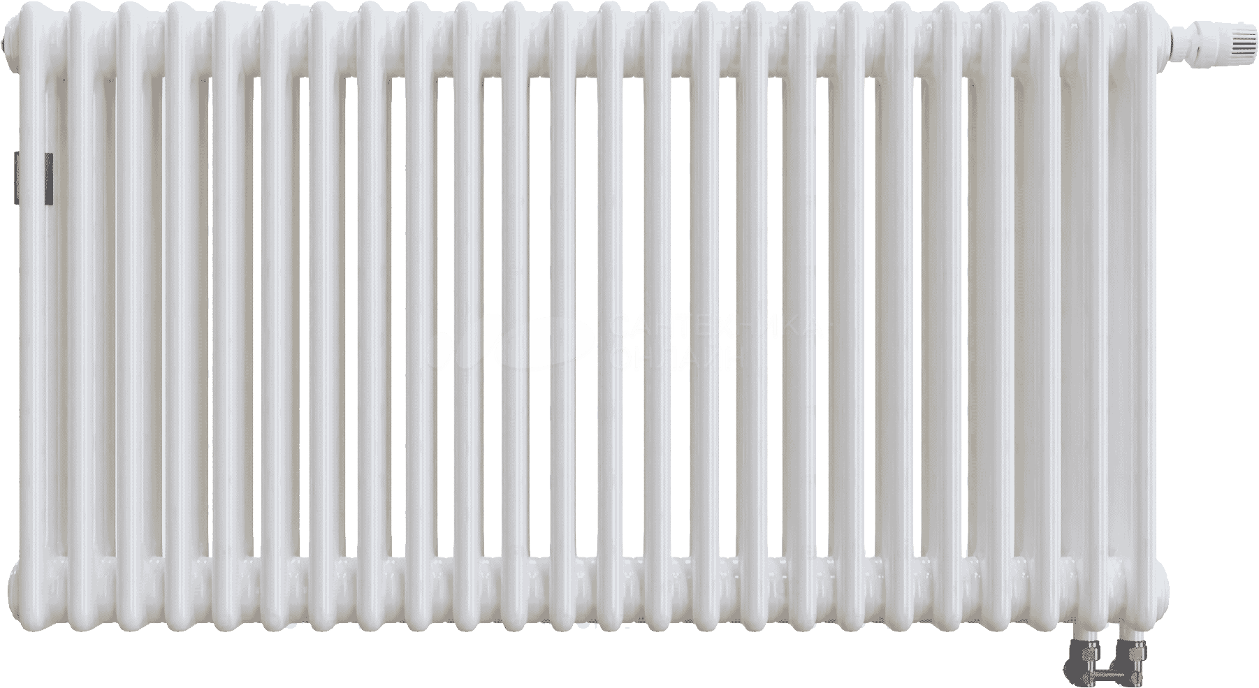 Радиатор зендер с нижним подключением калининград Радиатор стальной Arbonia 3050V 24 секции, 3-трубчатый, нижнее подключение в Рос