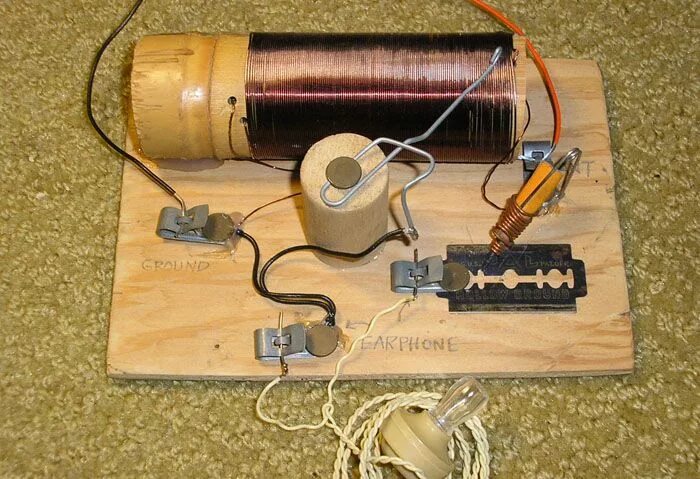 Радио самоделки своими руками лезвие Ham radio, Electronics projects diy, Radio