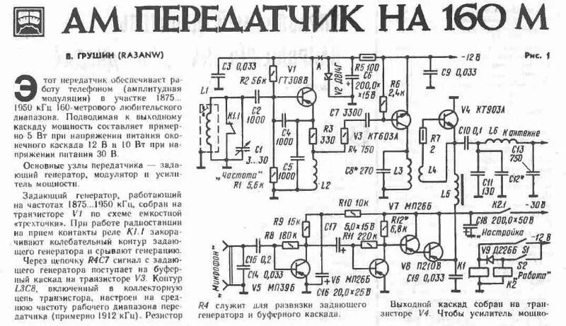 Радио схема передатчика Ответы Mail.ru: Можно ли сделать простую шарманку средневолнового диапазона на к