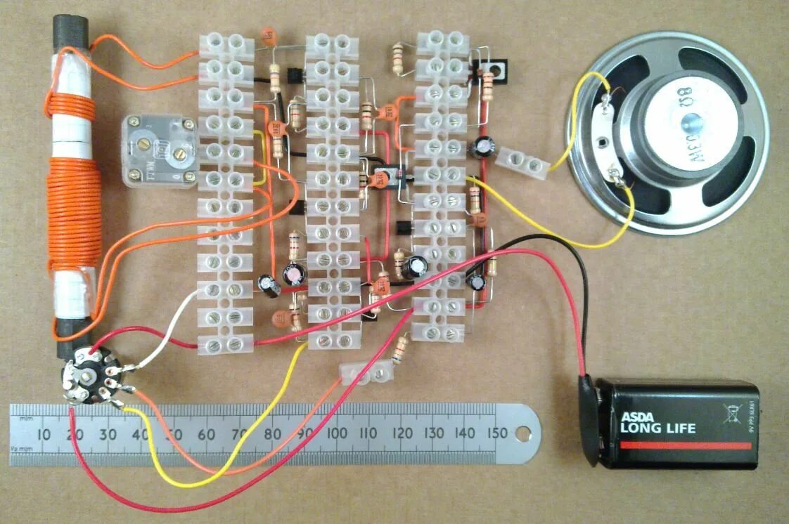 Радио своими руками в домашних Useful Components Choccy Block Transistor Radio Radio, Transistor radio, Transis