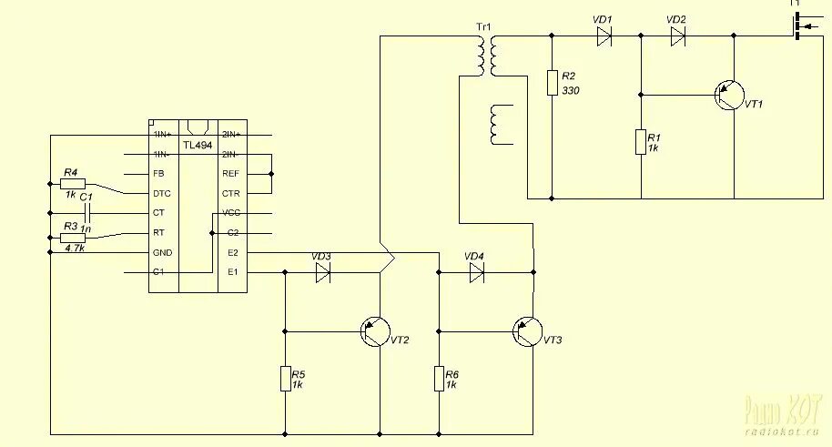 Радиокот схемы своими руками Перейти на страницу с картинкой