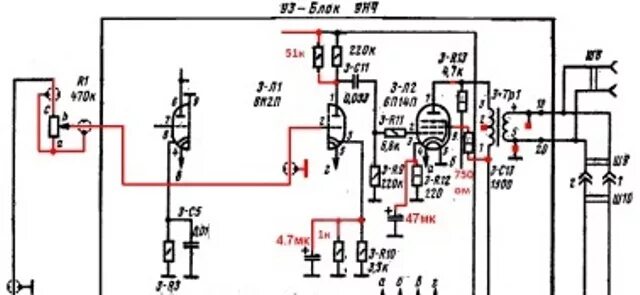 Радиола урал 114 схема принципиальная электрическая Настройка блока УНЧ радиолы Урал-112, заранее переделанного - Форумы сайта "Отеч