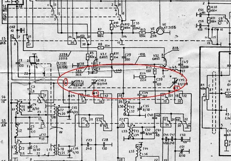 Радиола урал 114 схема принципиальная электрическая Советские гитары: Страница для печати