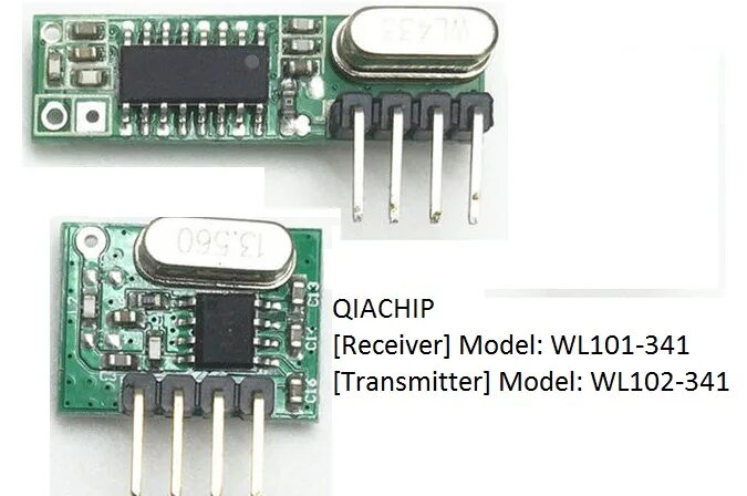 Радиомодуль rx470 4 wl102 341 подключение проверка rf - Looking for information and/or how to connect the RF433Mhz module (WL101-34