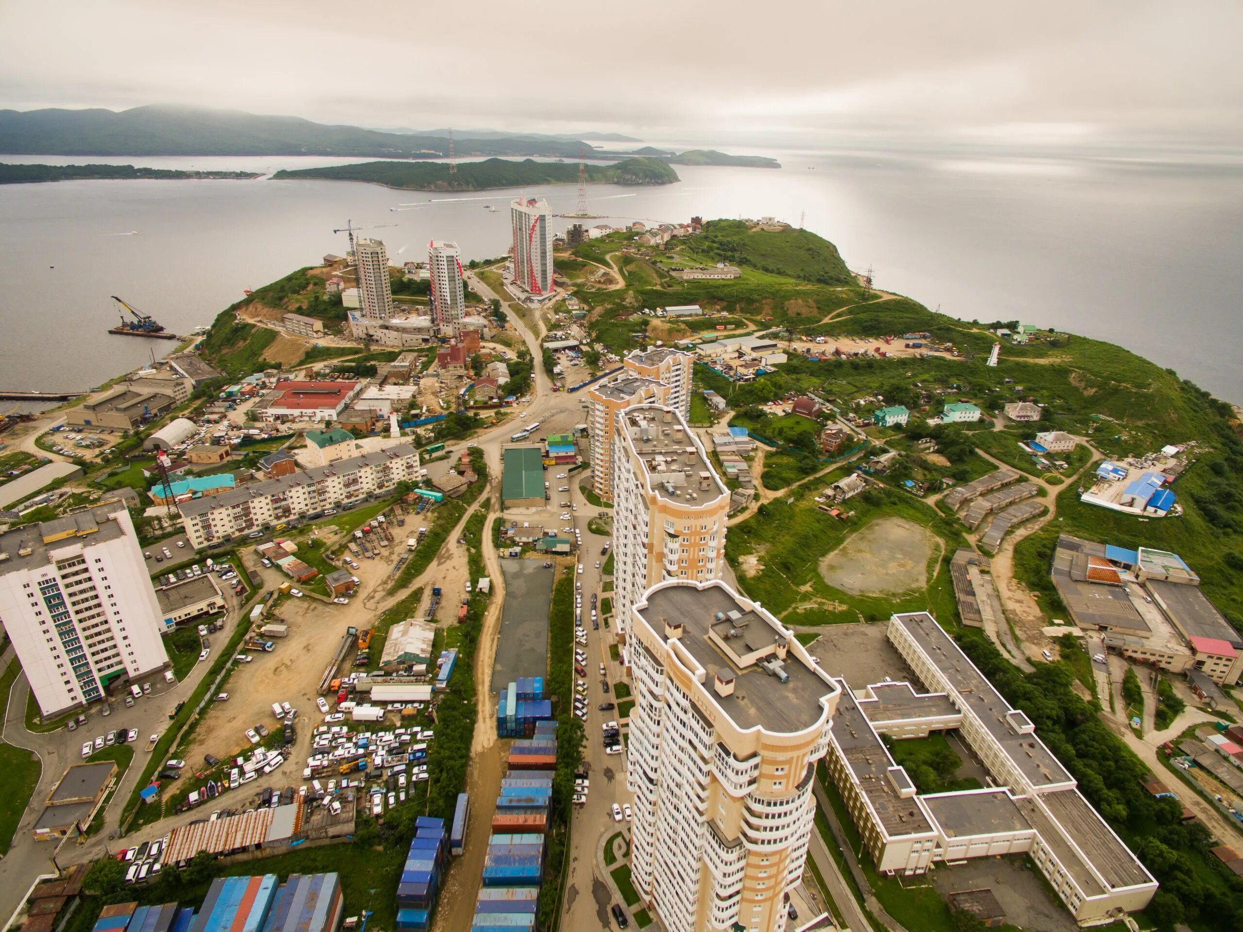 Радово 2 владивосток фото Views of Vladivostok city - Drone Photography