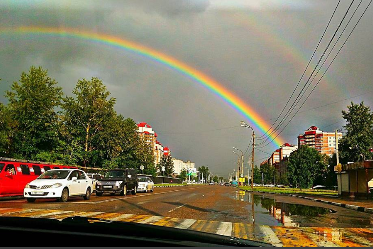 Радуга фото хабаровск Двойная радость: благовещенцы устроили фотосессию для радуги - Амурская правда, 