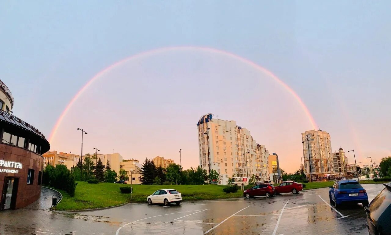 Радуга фото липецк Липчане пришли в восторг от радуги после ливня Photo & Design Seldon News