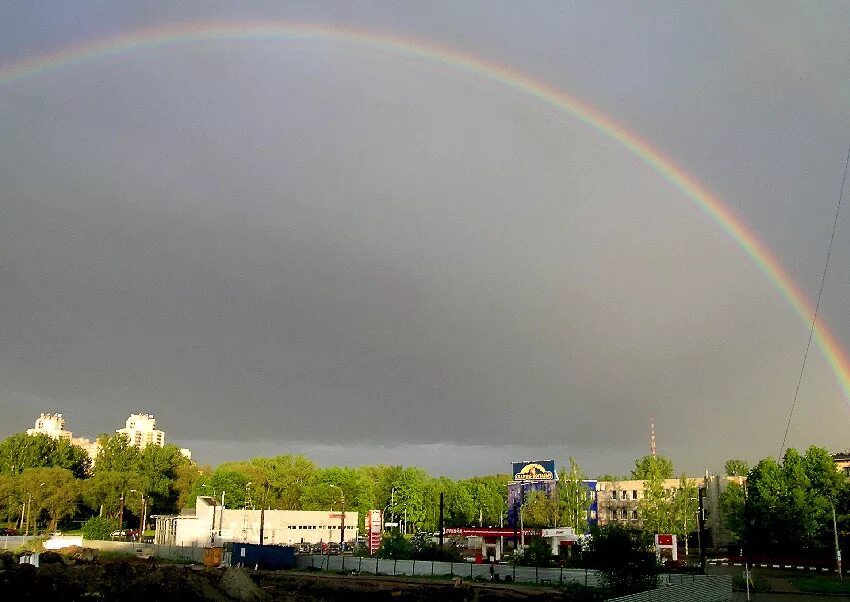 Радуга фото липецк Фотография Радуга над Питером, автор Александр Максимов