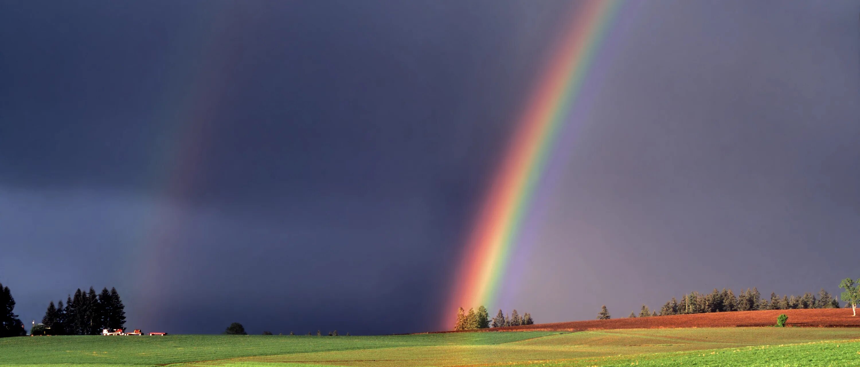 Радуга фото природное явление Metalens Gathers All Rainbow’s Colors in One Point - Research & Development Worl