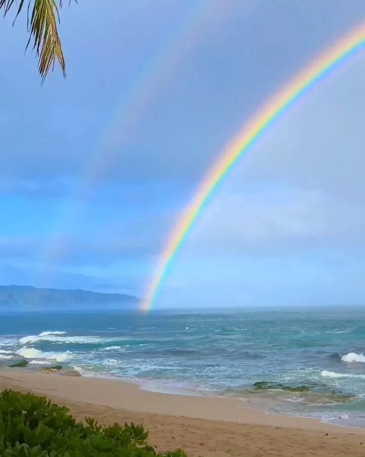 Радуга море фото Full Ocean Rainbow (video) Ocean / Beaches / Coastlines in 2019 Beautiful beach 