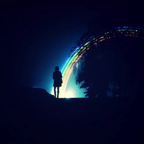 Радуга ночью фото Stream Night Rainbow by DGCloud Listen online for free on SoundCloud