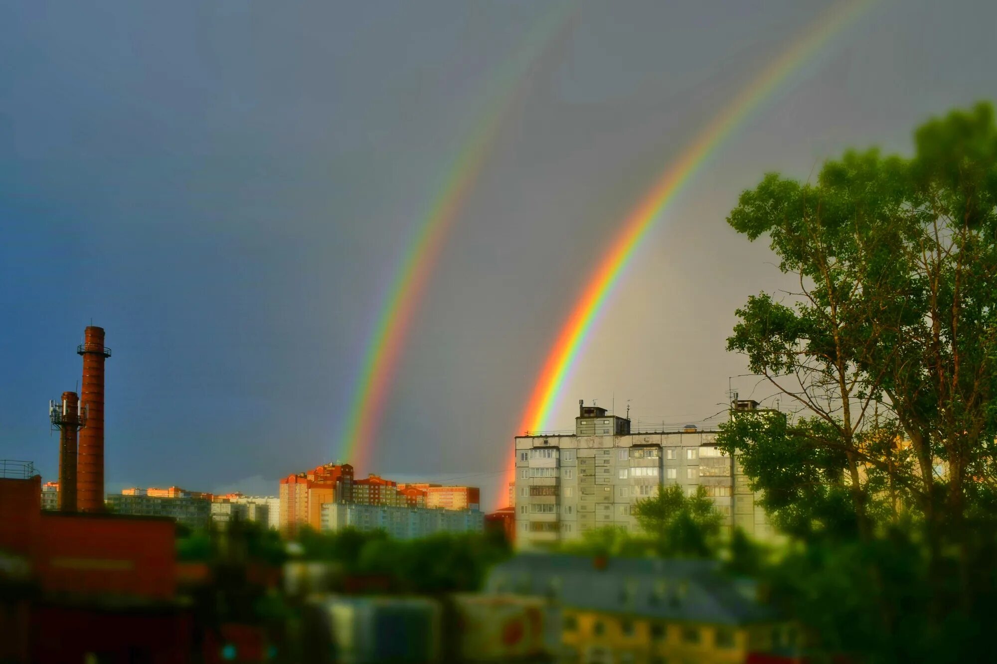 Радуга орел фото А из нашего окошка видно радуги немножко))) - фото автора стихиЯ на сайте Сергие