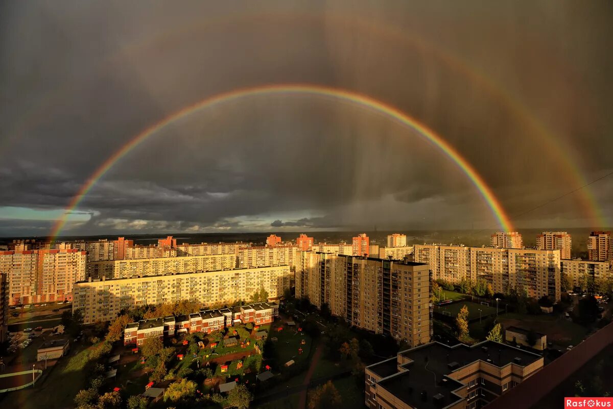 Радуга спб фото Фото: Радуга от земли и до земли... Зоя Авенировна. Природа. Фотосайт Расфокус.р