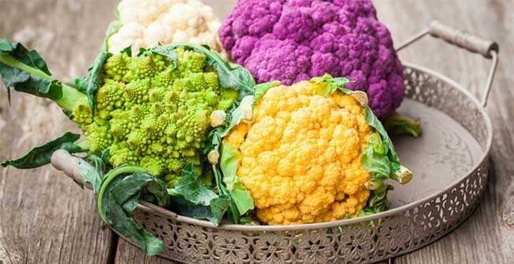 Радужная цветная капуста фото Pin by Madeleine Dittlau on Divine Diet.....! Cauliflower, Food, Plant food