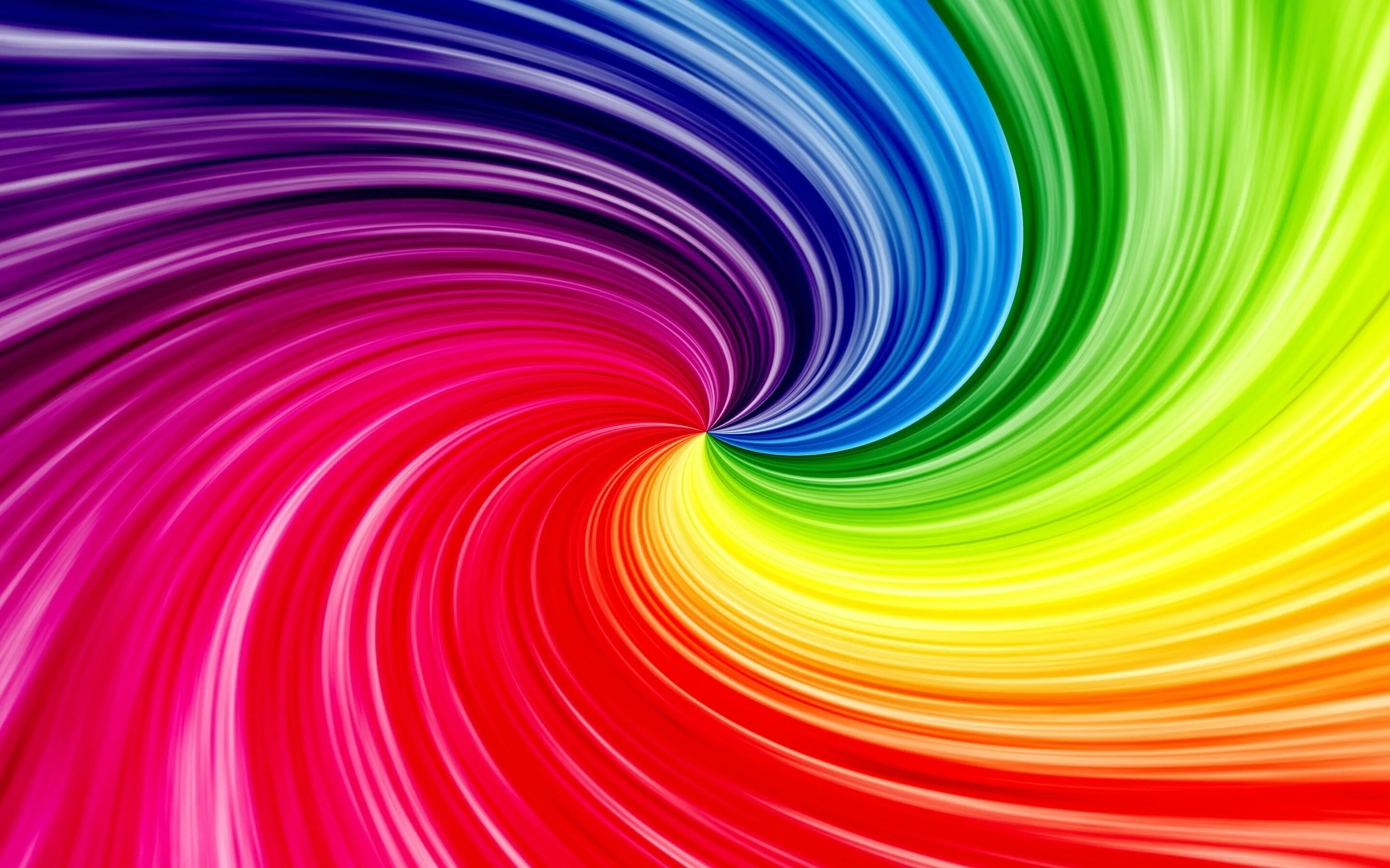 Радужные фото на обои Spiral Rainbow Colorful wallpaper, Abstract, Colorful backgrounds