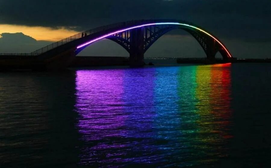 Радужный мост фото The Xiying Rainbow Bridge. awesome Rainbow bridge, Bridge, Scenery