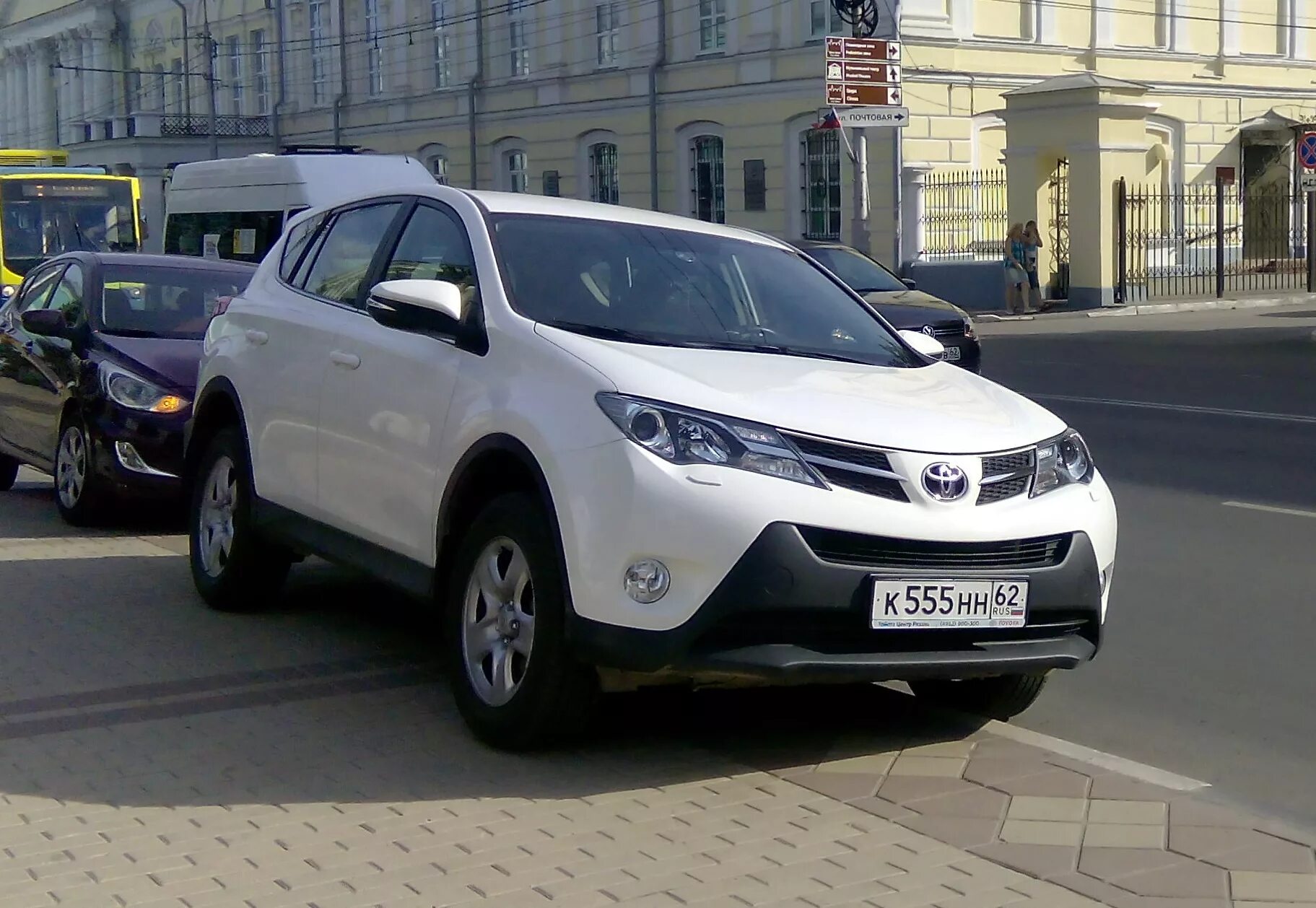 Раф тойота фото "к 555 нн 62" фото Toyota RAV4. Россия