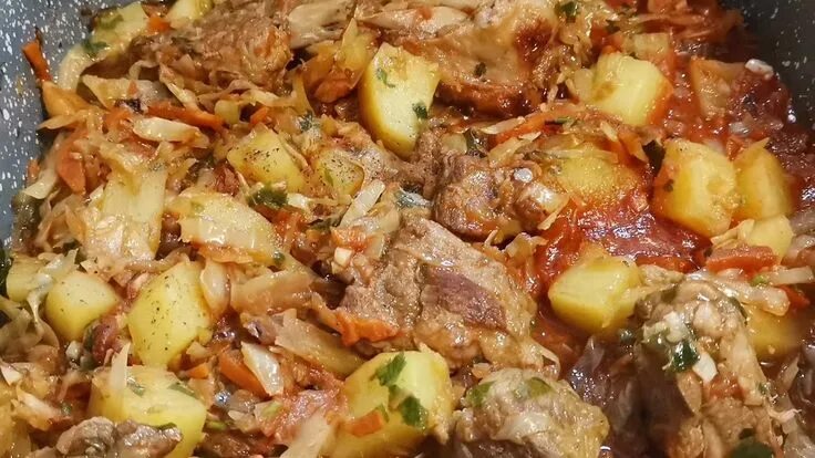 Рагу с картошкой пошагово с фото Пин от пользователя Вера на доске вкусное меню в 2023 г Еда, Рецепты еды, Идеи д