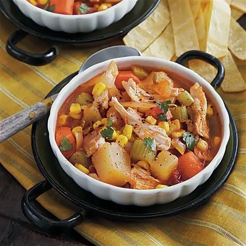 Рагу с курицей рецепт с фото Spicy Chicken Stew Recipe Recipe Spicy chicken stew recipe, Chicken slow cooker 