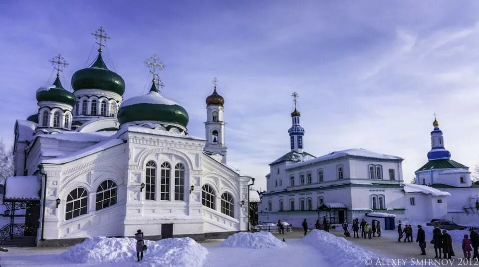 Раиф казань фото Рождественскую поездку к святыням Казанской земли провел епархиальный паломничес