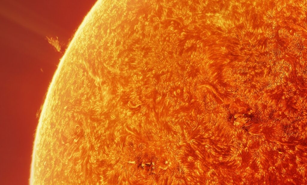 Рак от солнца фото Astrophotographer Releases 400 Megapixel Photo of the Sun