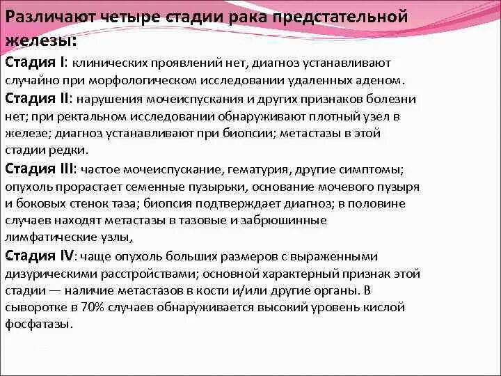 Рак предстательной железы симптомы фото Симптомы рака простаты 4 стадии