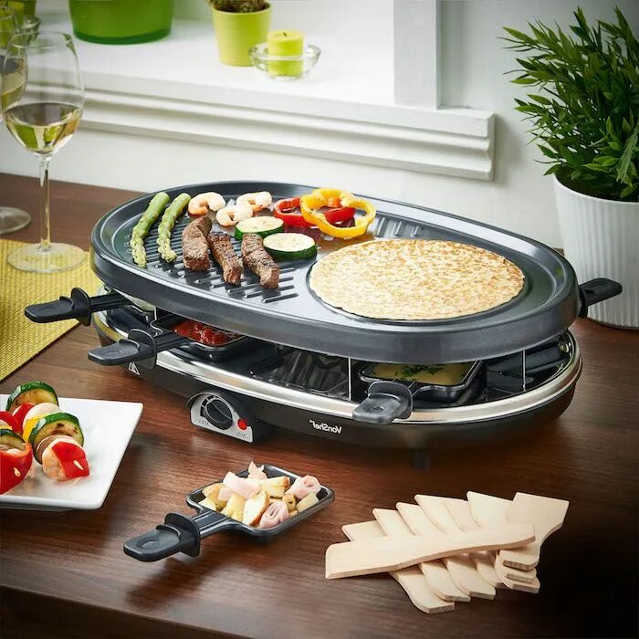 Раклетница рецепты приготовления с фото Raclette Ideen - der schweizerische Käse auf dem Vormarsch in der Küche Raclette