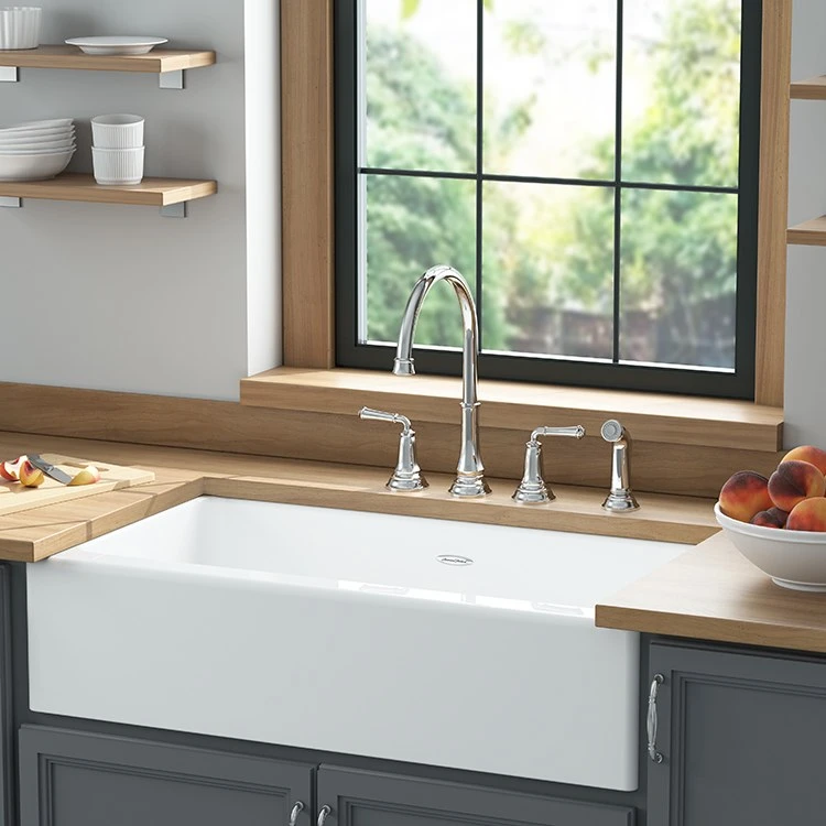 Раковина на кухне фото дизайн Delancey 36 Farmhouse sink kitchen, Apron sink kitchen, Cast iron farmhouse sink