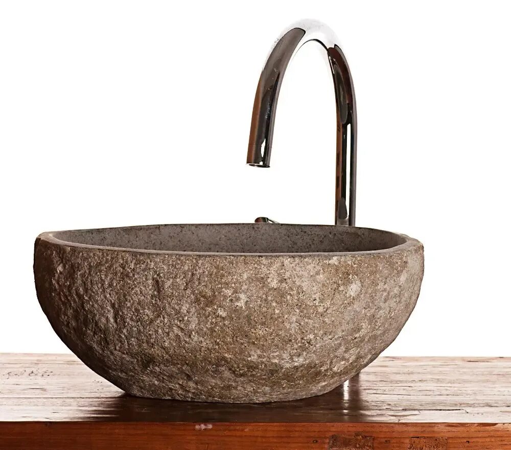 Раковина под камень фото Quality Assurance Beautiful Natural River Stone Sink River Stone Basin Natural R