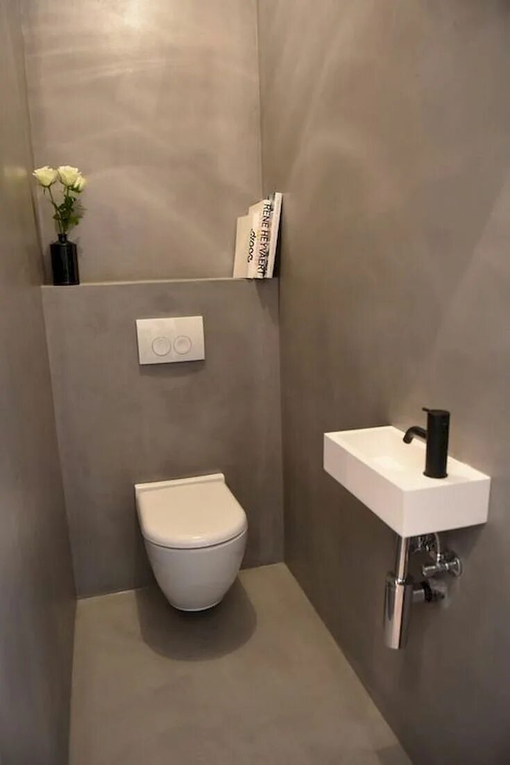 Раковина в туалет фото интерьера How to Create Bathroom that Fit Best Toilet Closet Design para banheiro, Organiz