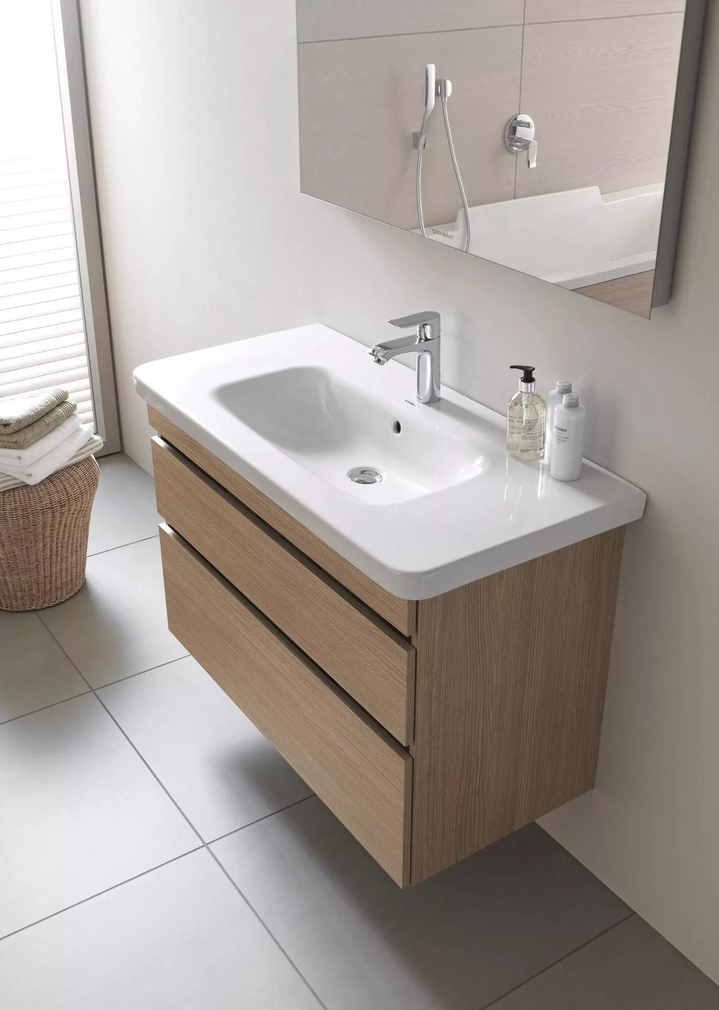 Раковина в ванную фото Duravit DuraStyle Раковина 80х48 см, 1 отв., с переливом, цвет: белый (232080000