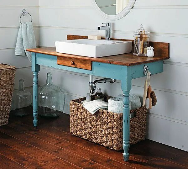 Раковина в ванную своими руками фото Best bathroom vanities, Small bathroom diy, Diy bathroom vanity