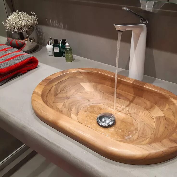 Раковины из дерева фото Деревянная раковина в интерьере Rustic bathroom sinks, Wood sink, Rustic bathroo