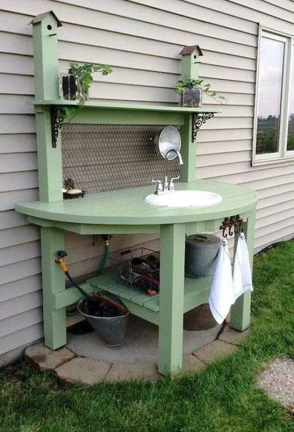 Раковины на дачу фото 40 Awesome Garden Sink Ideas That Must Have To Outdoors HomeMydesign Garden sink