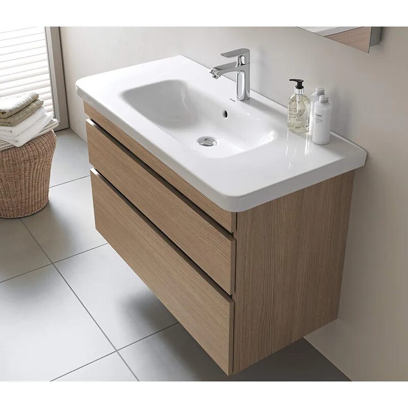 Раковины в ванну цена фото Раковина DURAVIT DuraStyle 120х48х17 см, подвесная, прямоугольная, санфарфор, цв