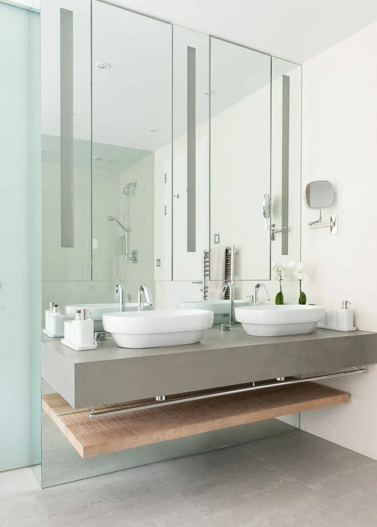 Раковины в ванну в интерьере комнаты Stylish bathroom sink decor ideas