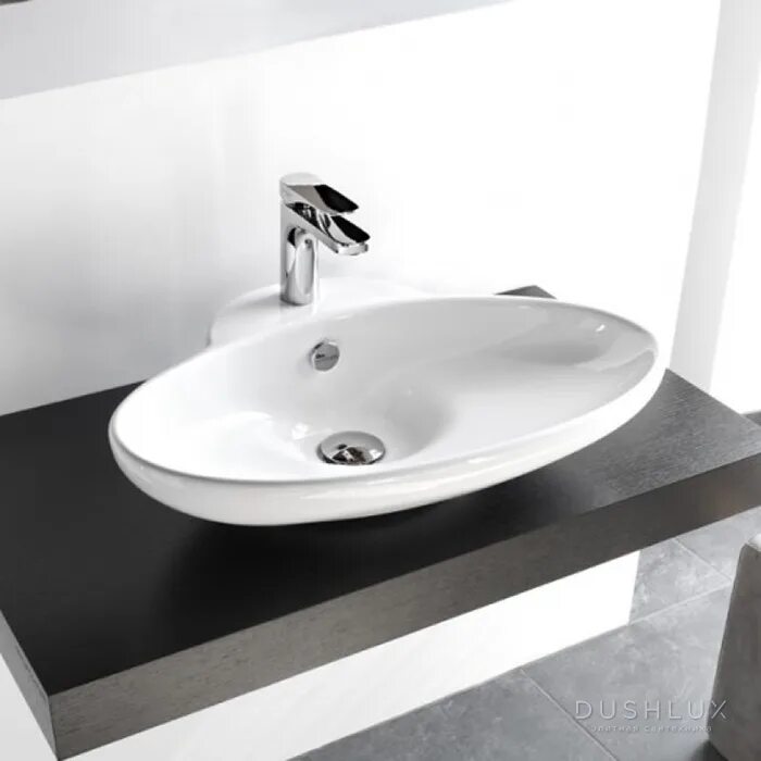 Раковины виды фото Artceram WASHBASINS FUORI 3 Раковина 63х47 см, 1 отв., цвет: белый, TFL004 01 00