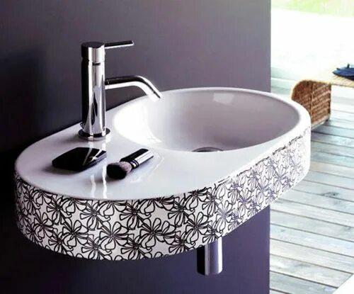 Раковины виды фото Stylish Wash Basins in Black and White by Bathco Beautiful bathroom designs, Sin