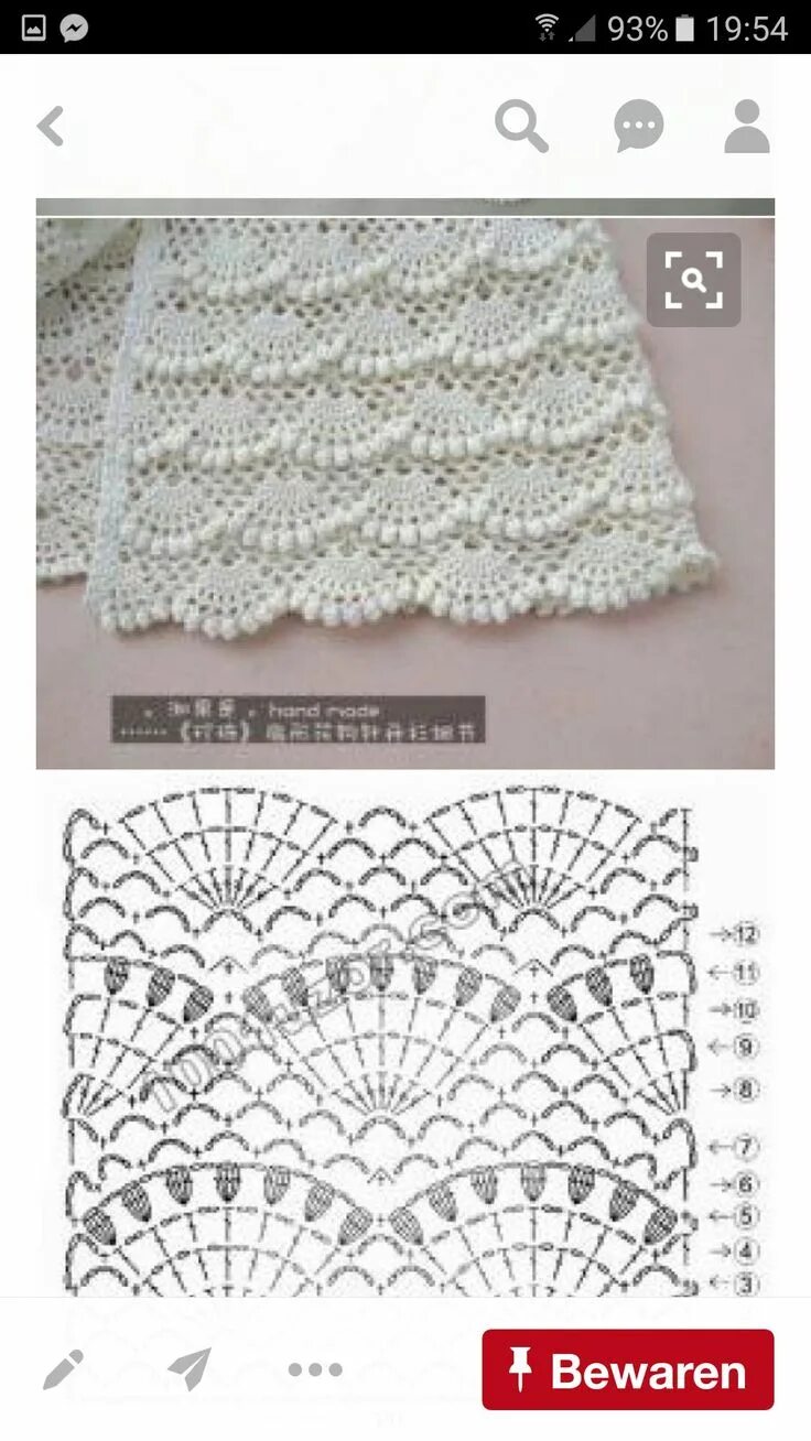 Ракушка крючком со схемами Pin by samah Mahmoud on Stitch Crochet stitches patterns, Crochet baby patterns,