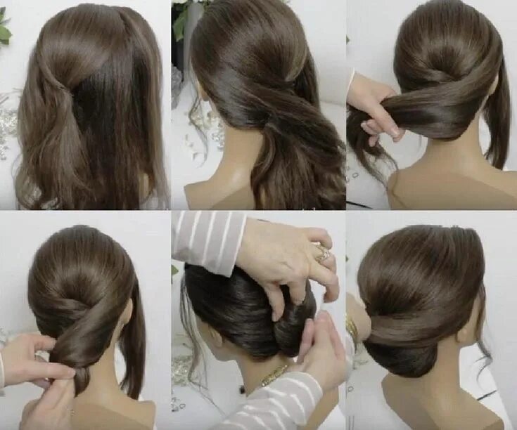 Прическа Ракушка. Простой вариант сделать ее СЕБЕ. Hairstyles Shell.A quick way 