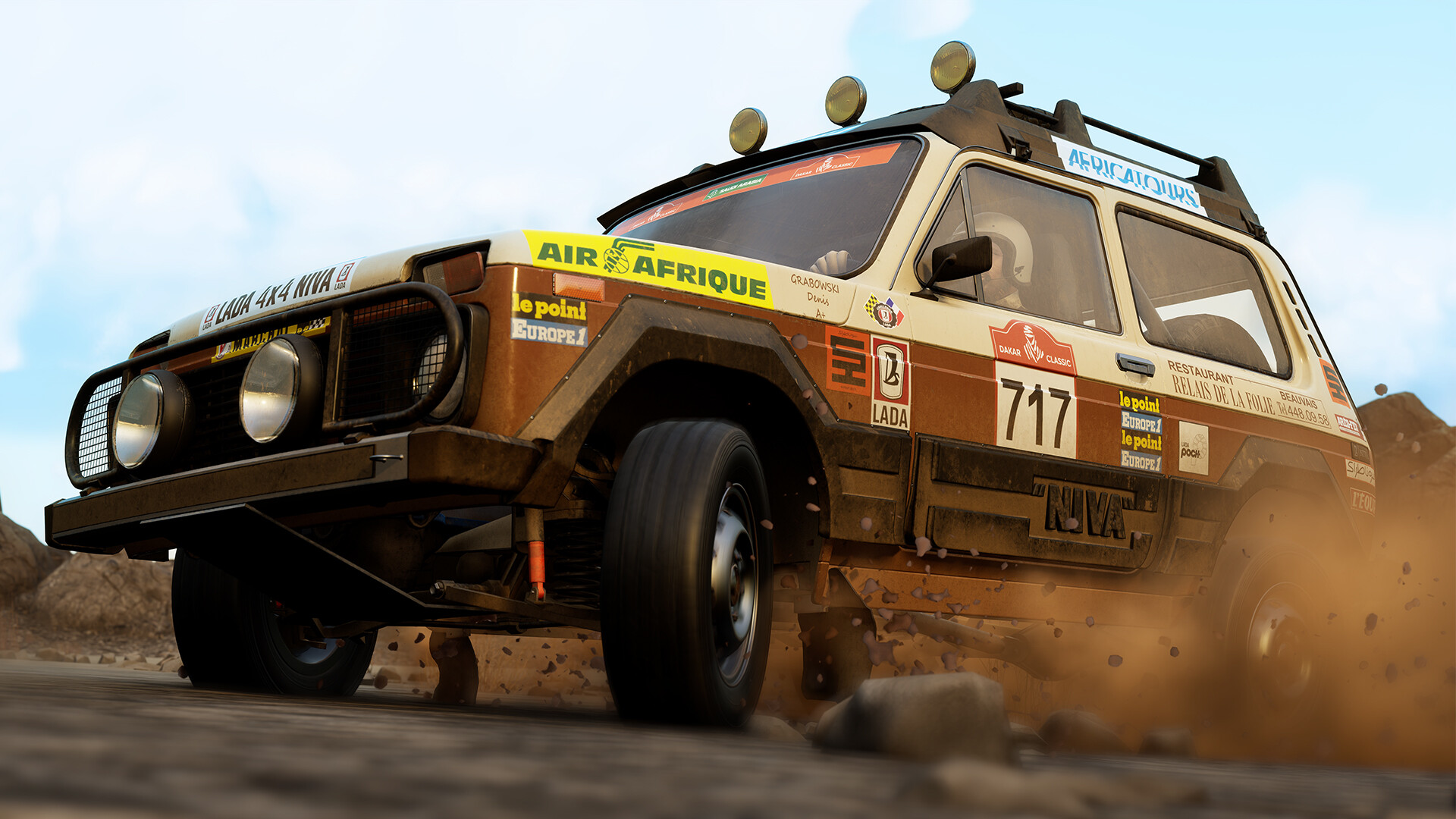 Ралли нива фото Для игры Dakar Desert Rally вышло сразу три набора новых автомобилей