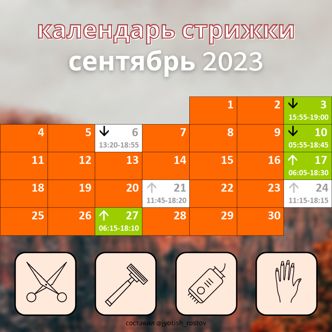 Рамблер календарь стрижек на сентябрь 2024 Календарь стрижки: сентябрь 2023 - Страница 2 из 2 - проект Анатолия Змушко