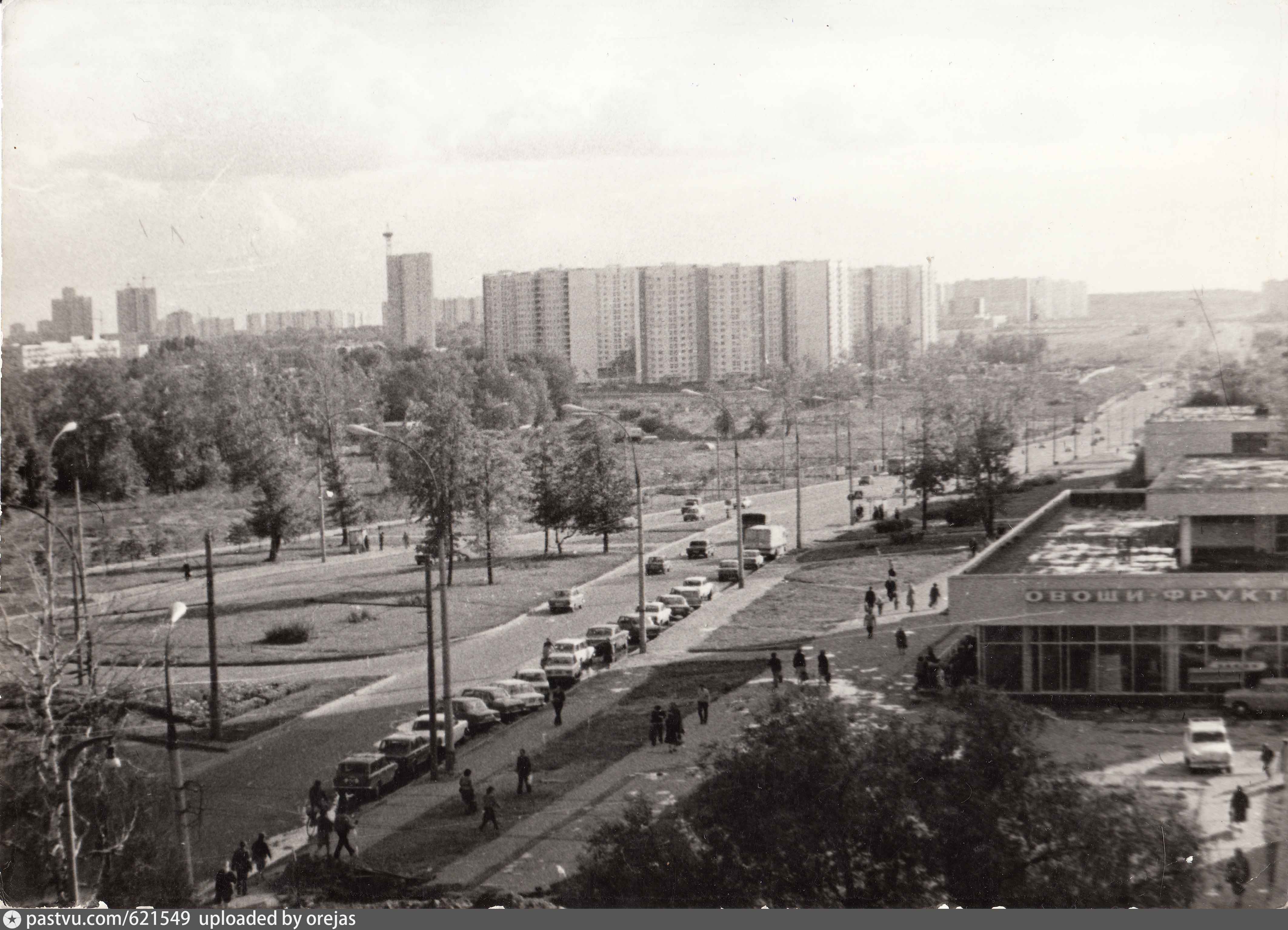 Раменки москва мичуринский проспект фото Мичуринский проспект в сторону МКАД