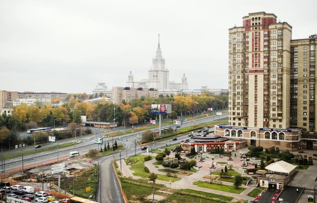 Раменки москва мичуринский проспект фото Вокруг отеля - Апарт-отель На высоте!, г. Москва