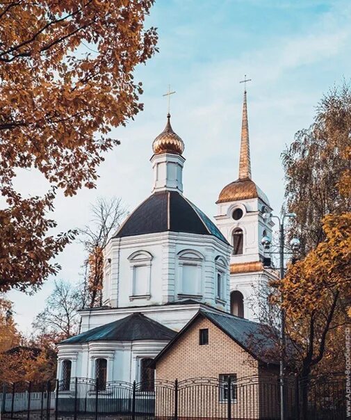 Раменская церковь фото Церковь Бориса и Глеба в Раменском парке! фотограф Артем Воробьев #раменское 201