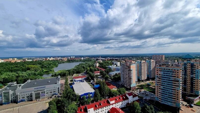 Раменское фото города Вид на Раменское с ЖК Раменский Фото: Сергей Досманов 2023 ГородОК Жуковский Рам