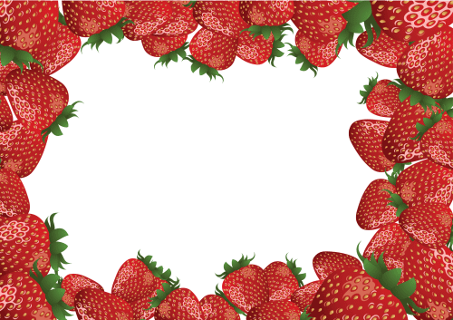 Рамка для фото с ягодами Фоторамки с природой Flower frame, Strawberry pictures, Strawberry