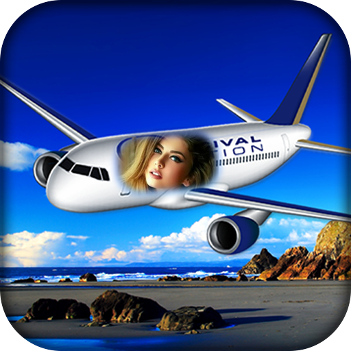 Рамка для фото самолет Airplane Photo Frames: Text, Sticker, Photo Editor APK (Android App) - Tải miễn 